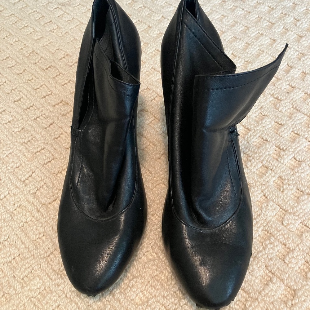 Coach heel booties